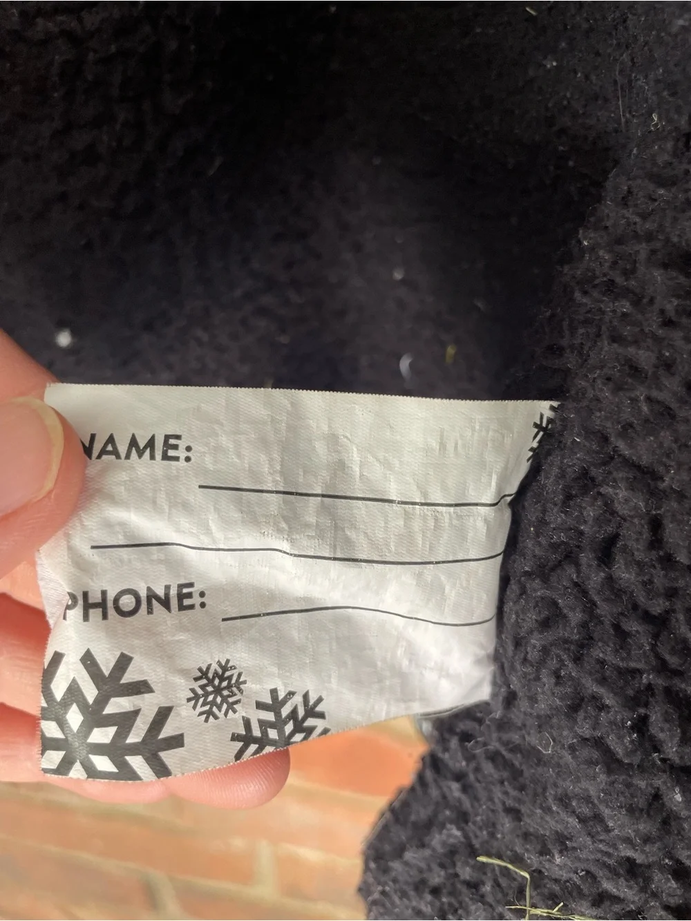 Girls Black Quilted Puffer Jacket with Fleece inside and Hood size Small, 7/8